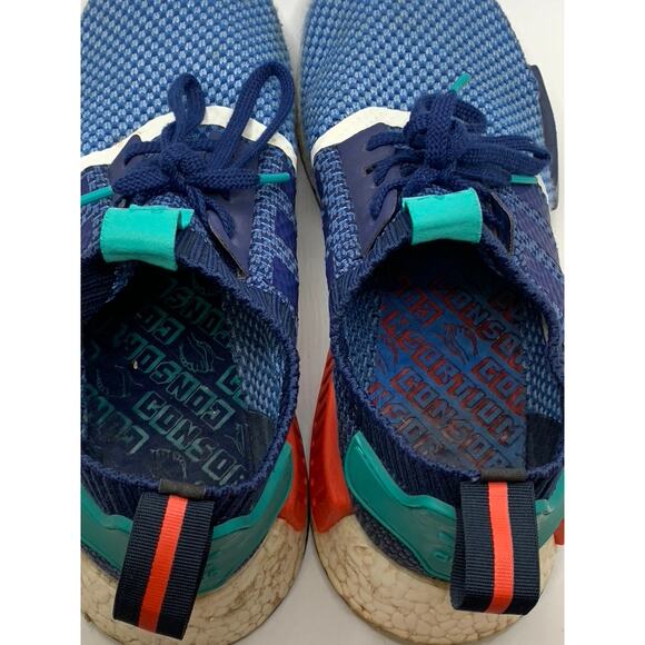 ADIDAS Men\'s Multicolor Mesh NMD_R1 Packers Sneakers SZ 9.5 main image 10